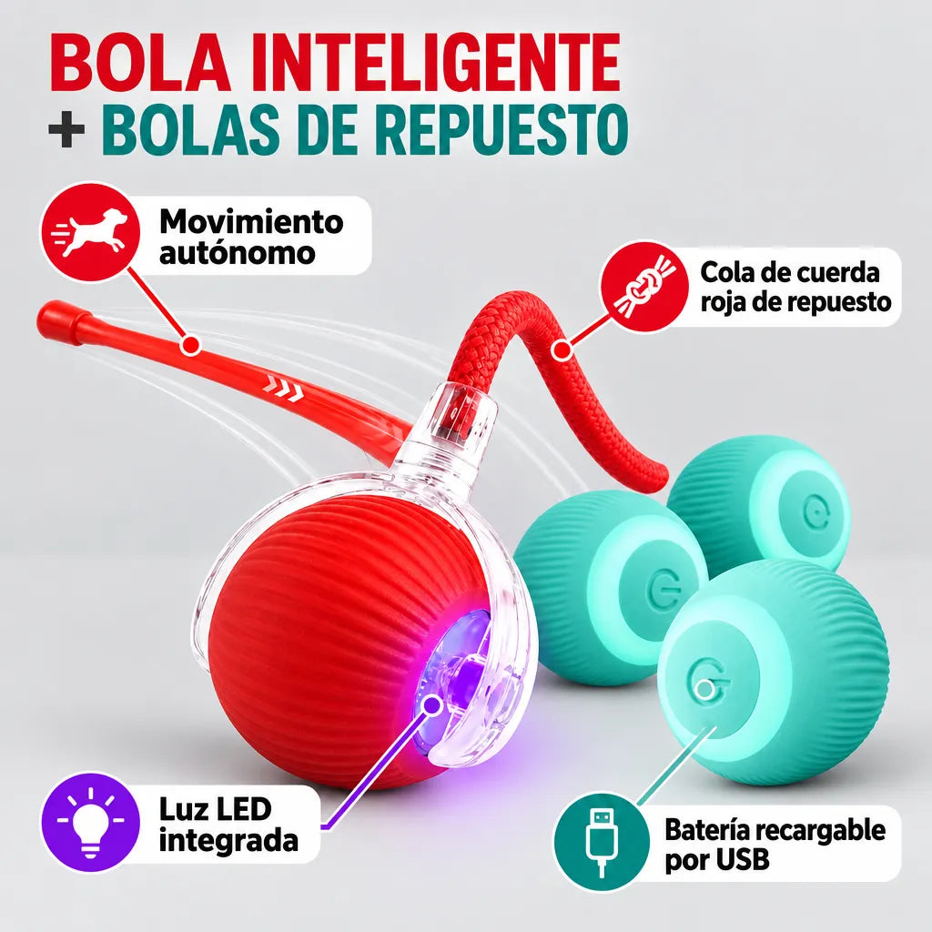 Se mueve sola y tiene luz LED